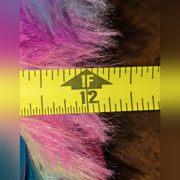 LLAMA Faux Fur Kids Backpack NWT - Picture 8 of 14